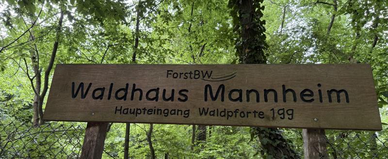 waldhaus schild